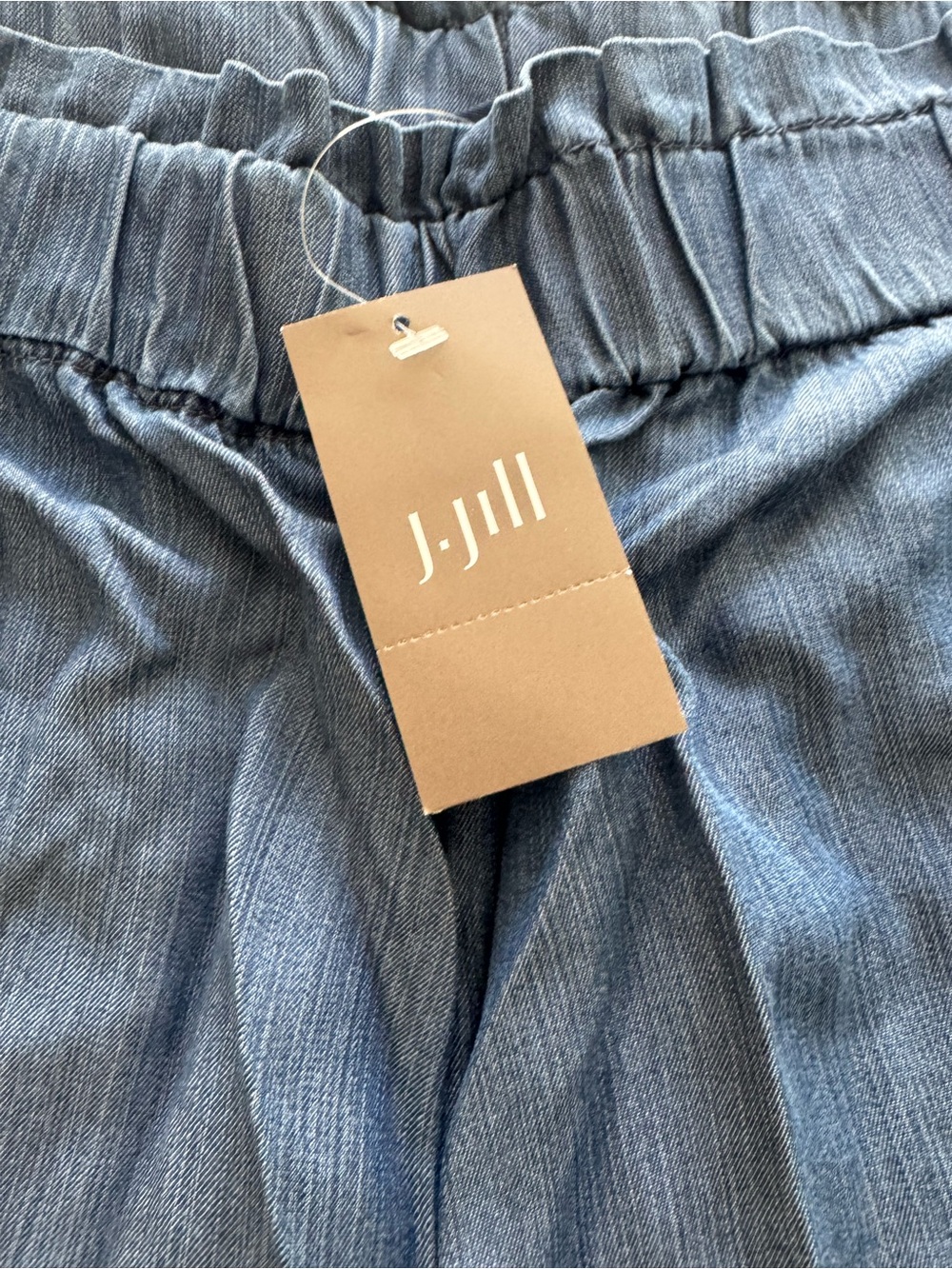 J. Jill pull on blue lightweight denim shorts NWT size 4X - Picture 4 of 8